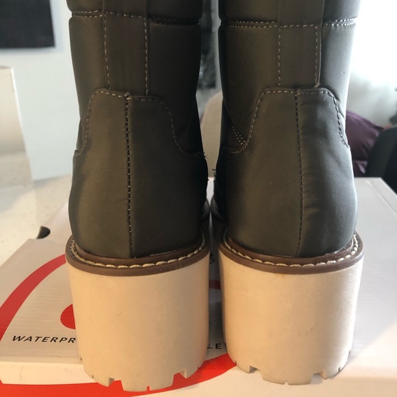 Blondo Women's Waterproof Boots - Olive - Picture 7 of 8